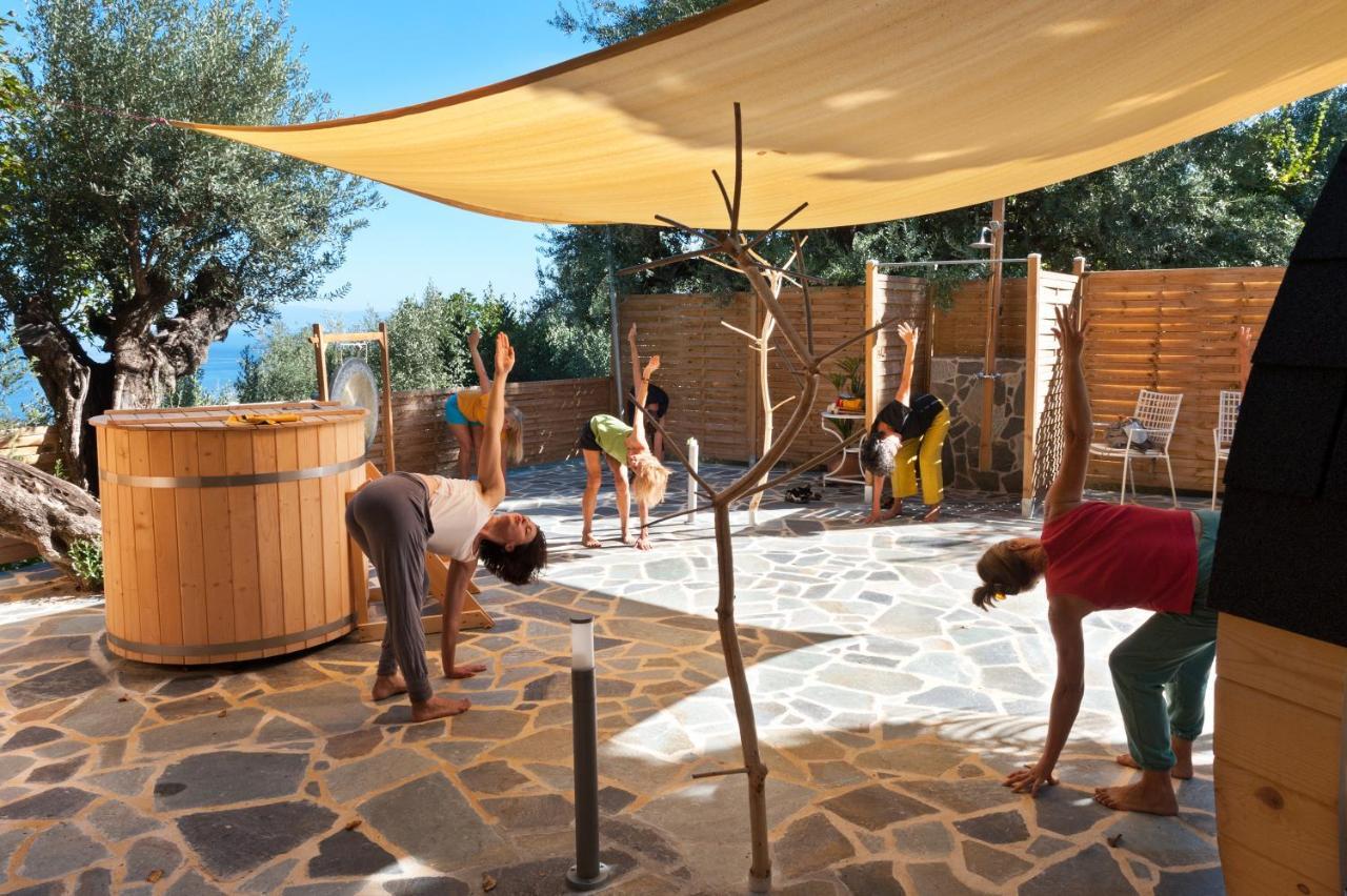 Studios Kyparissi & Spa Tirós Exteriér fotografie